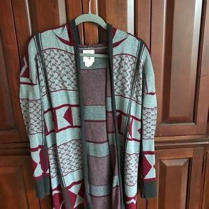 Billabong long hooded sweater